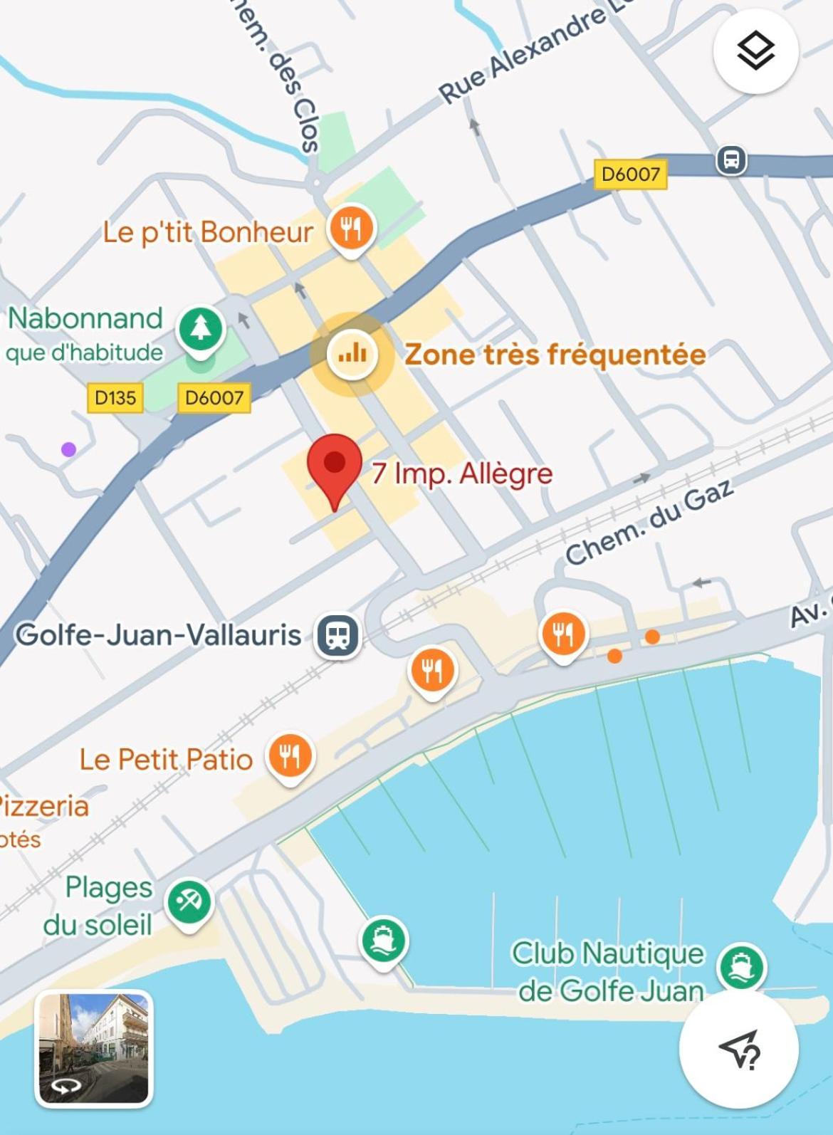 Magnifique Studio Hypercentre Trains Plages Au Coeur De Golfe-Juan Eksteriør billede